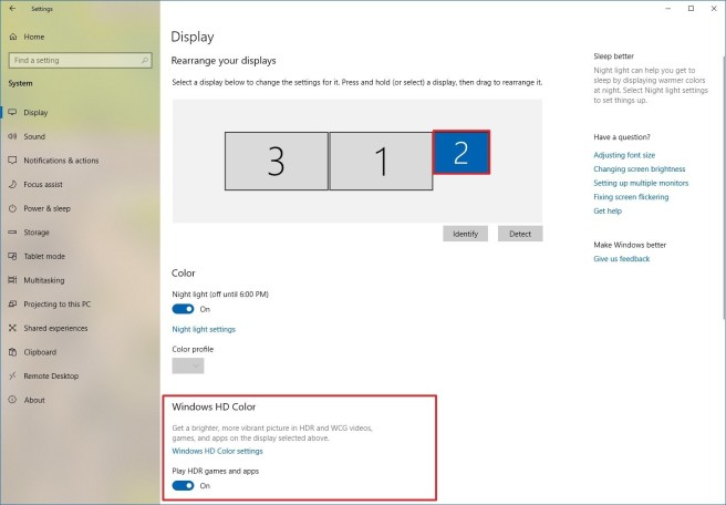 How to Enable HDR Settings on Windows 10 - Mcafee com activate